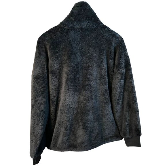 Spyder NWT Mens Black Fleece Pullover Jacket Sz Large - Picture 2 of 9